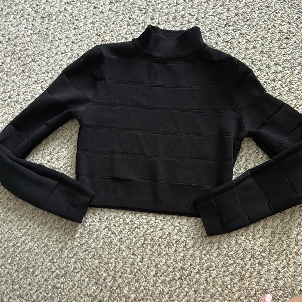 Wow couture black turtleneck